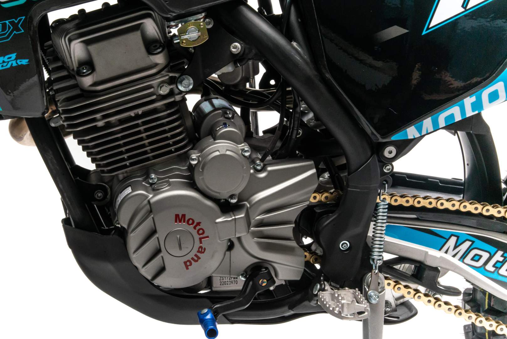 Мотоцикл Кросс Motoland XT 250 ST 21/18 (172FMM-4V) синий РАСПРОДАЖА