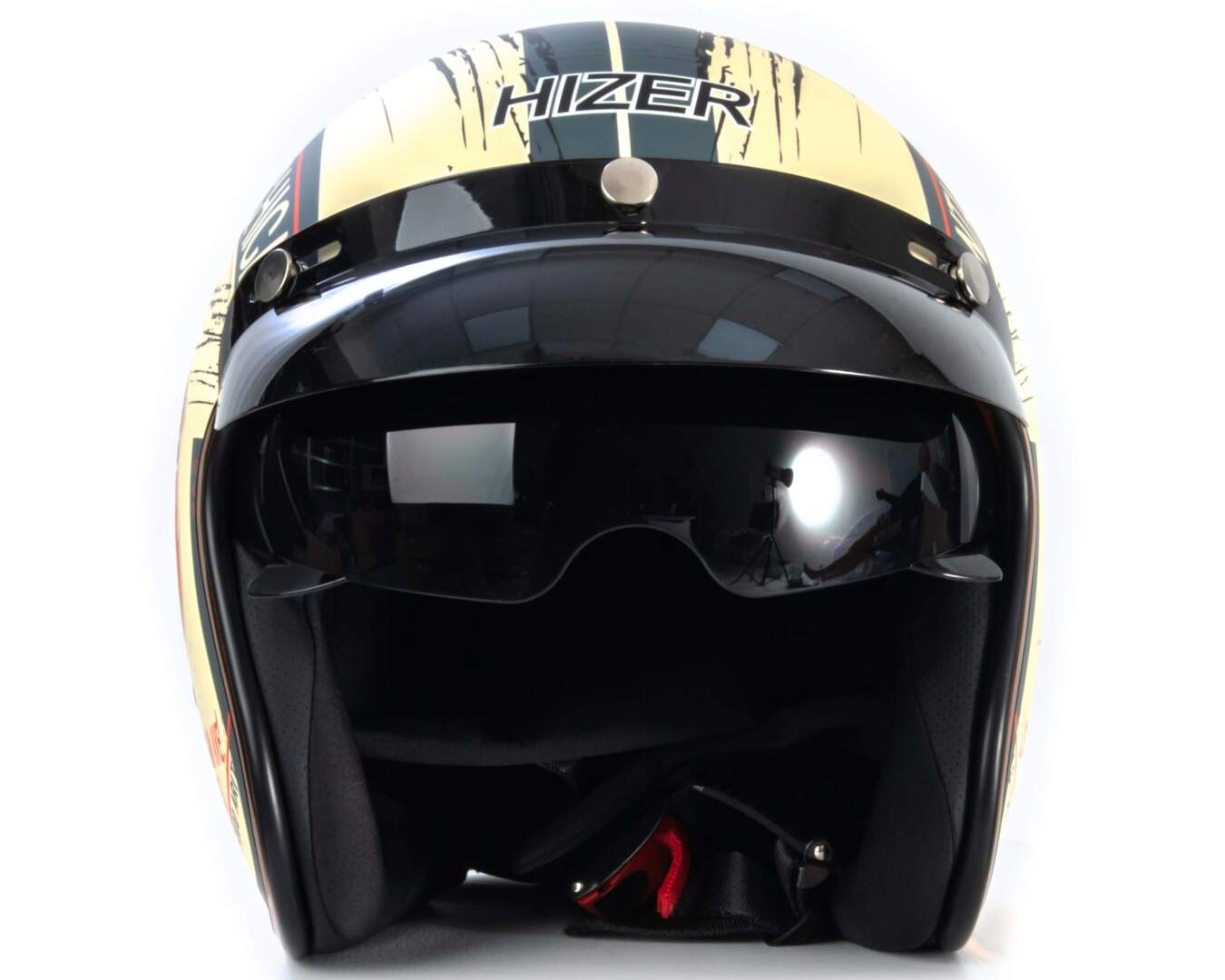 Шлем мото открытый HIZER J510 №1 (XL) Шлем мото открытый HIZER J510 №1 (XL)