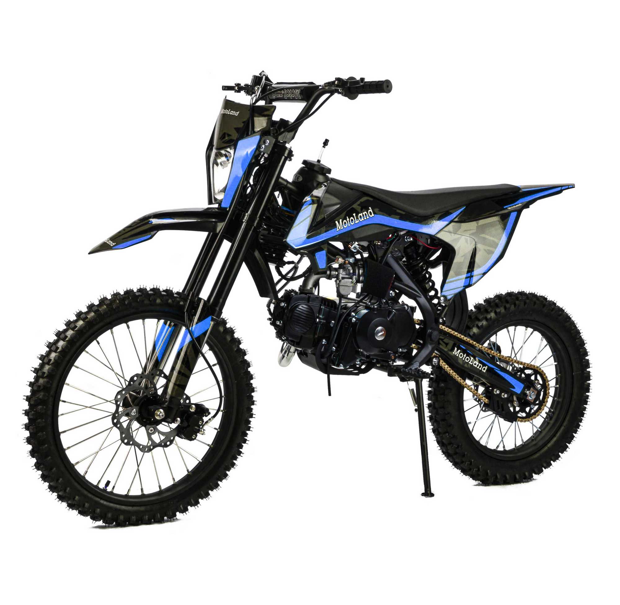 Питбайк Motoland 125 GF125 E 19/16 синий